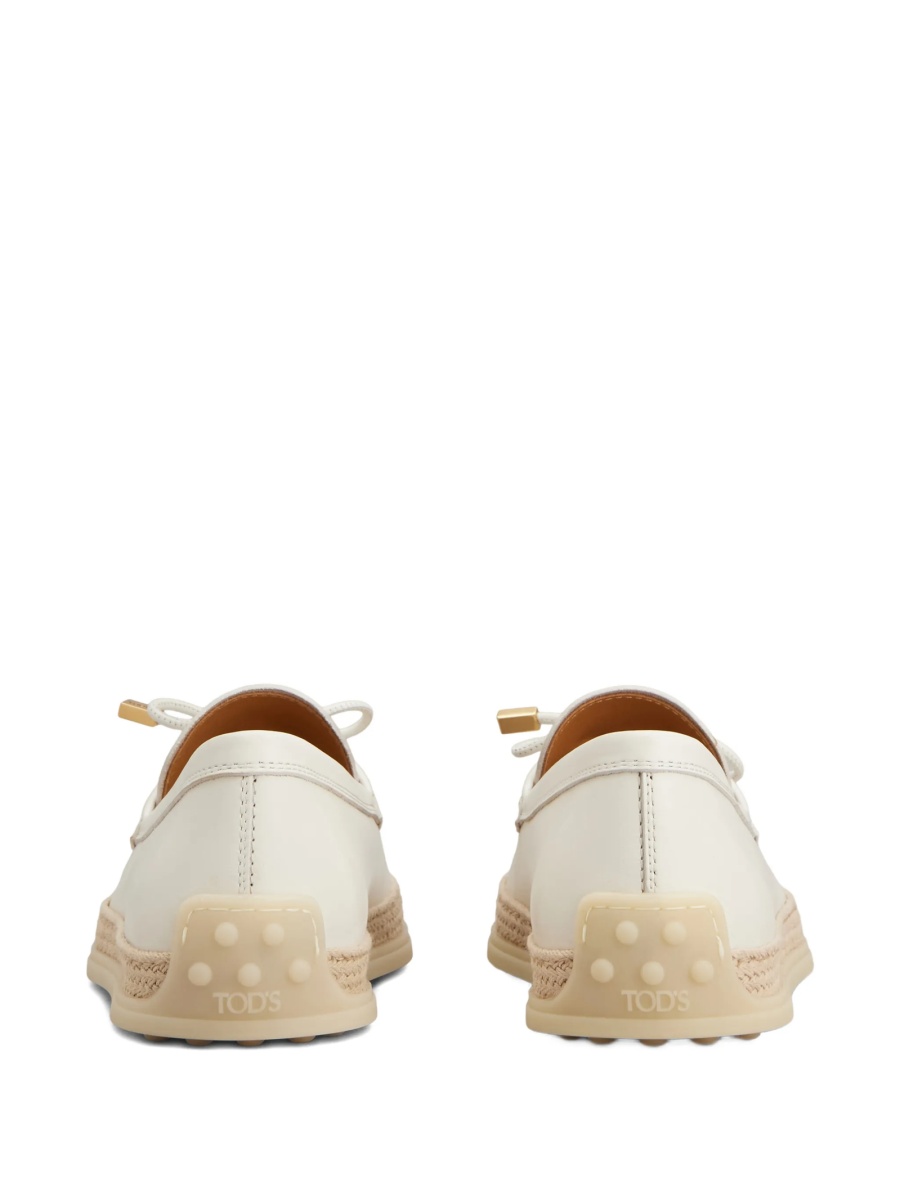 Mocasini TOD'S albi din piele - Img 3