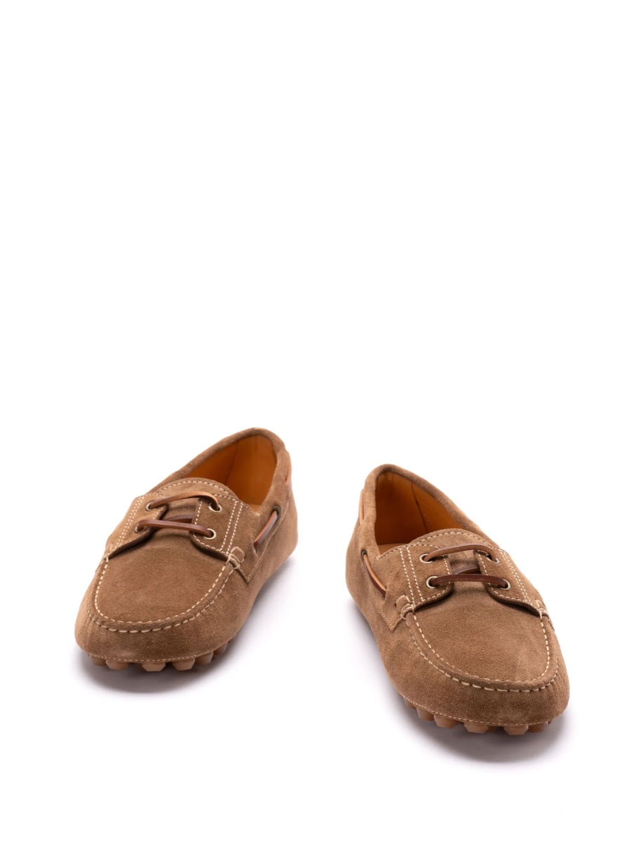 Mocasini TOD'S maro din piele intoarsa - Img 3