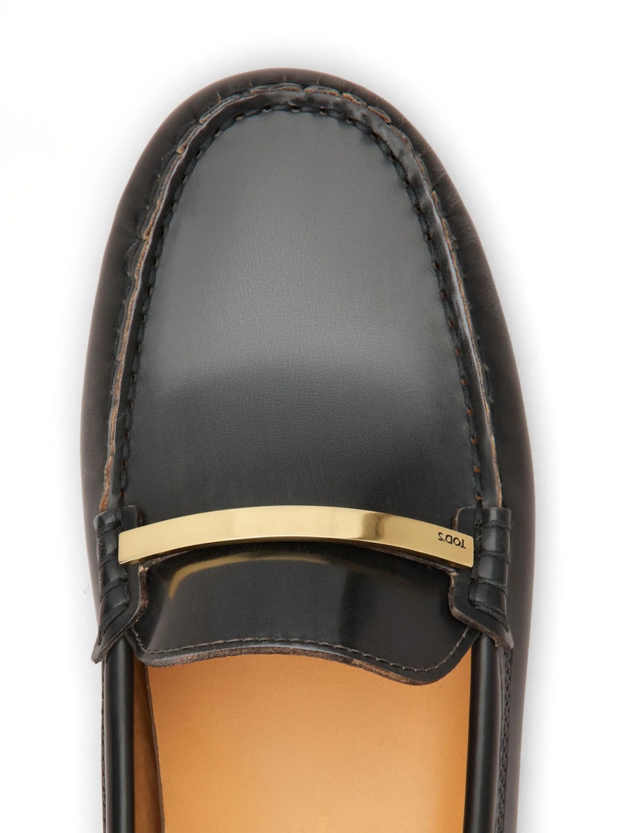 Mocasini TOD'S negri din piele - Img 5