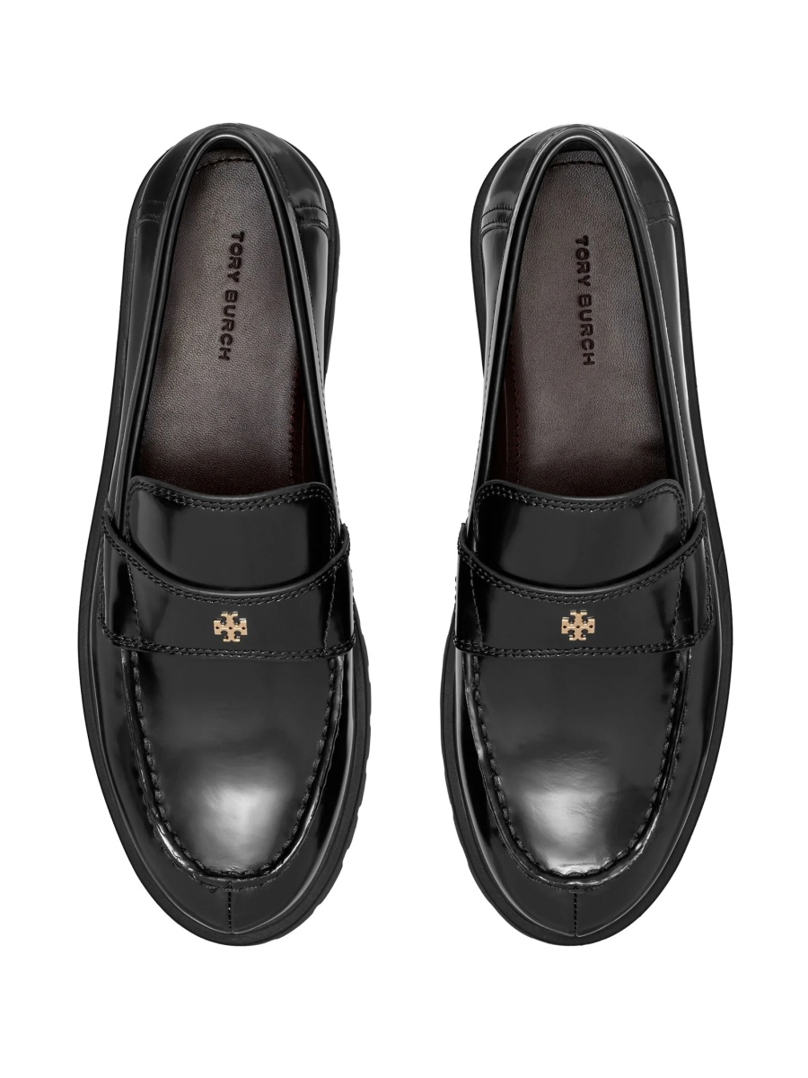 Mocasini Tory Burch negri din piele - Img 4
