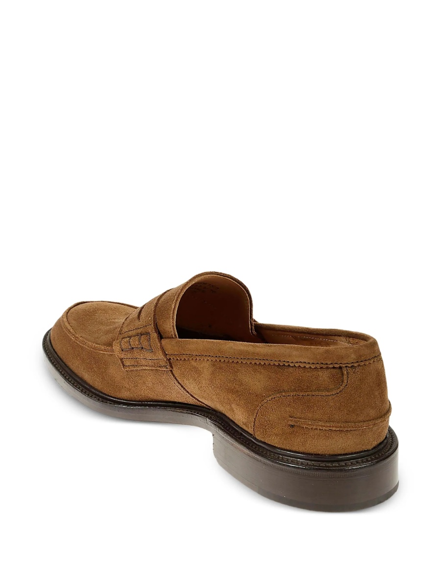 Mocasini TRICKER'S maro din piele intoarsa - Img 3