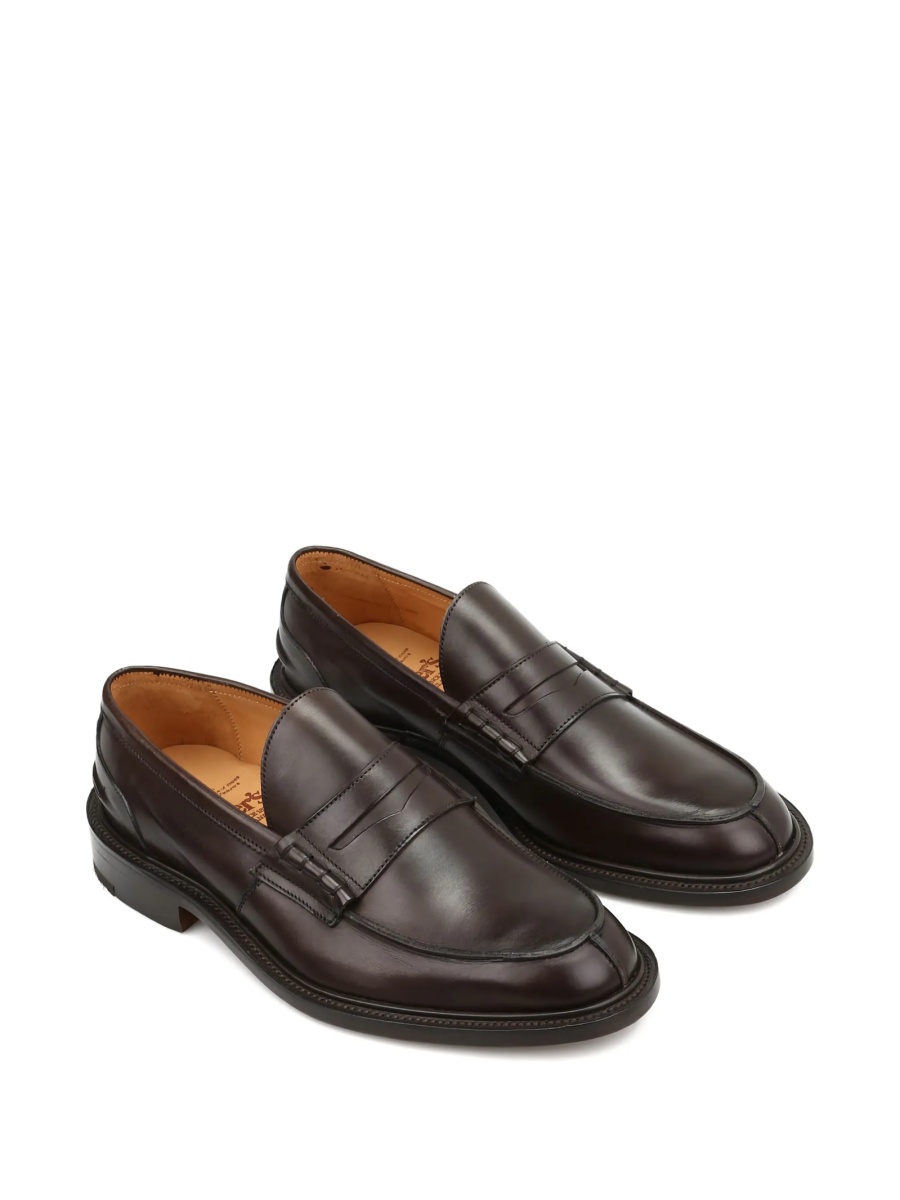 Mocasini TRICKER'S maro din piele - Img 2