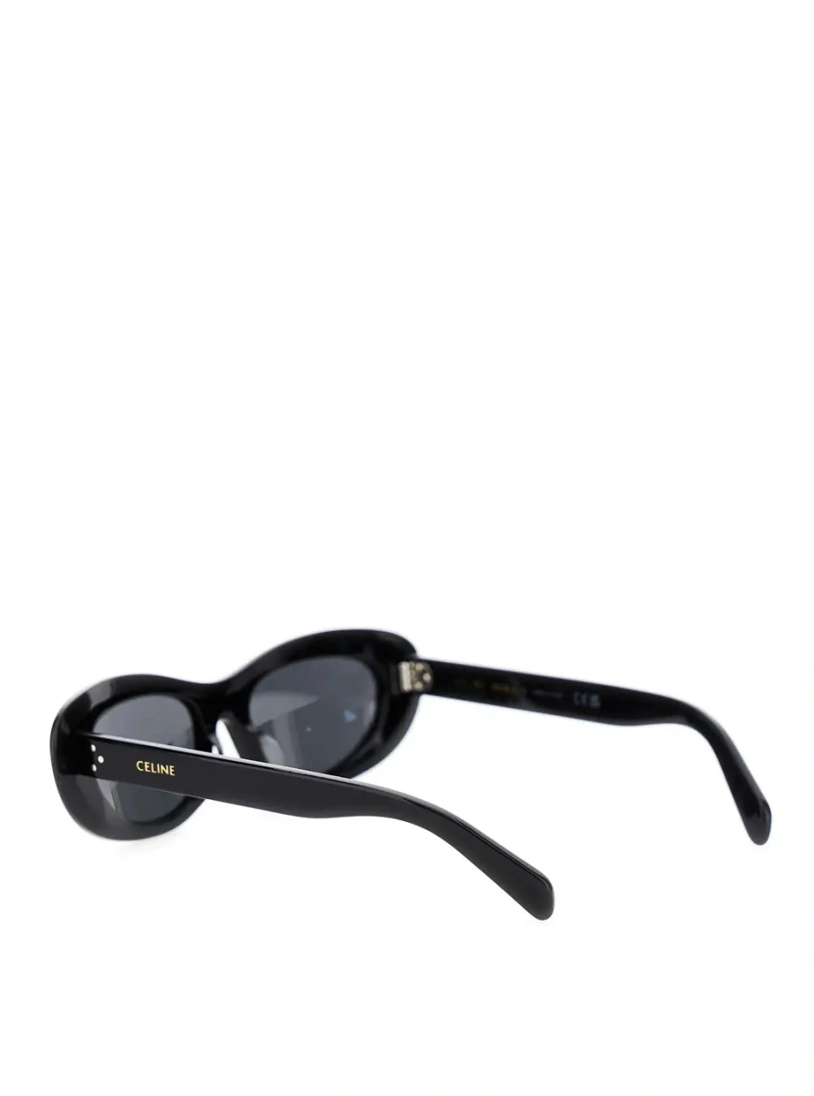 Ochelari de soare Céline negri din acetat - Img 2