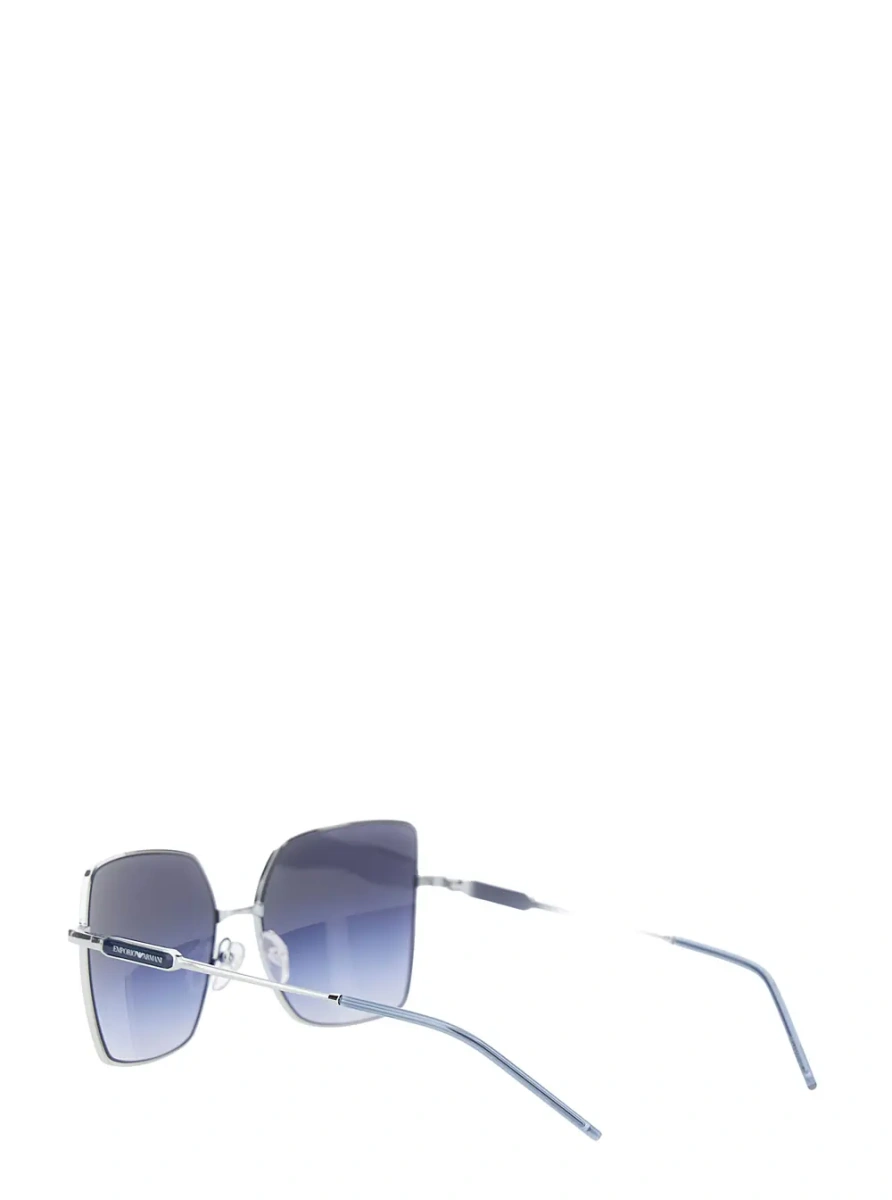 Ochelari Metallic Square-lens sunglasses with logo plate on the temple in metal for women - Img 2
