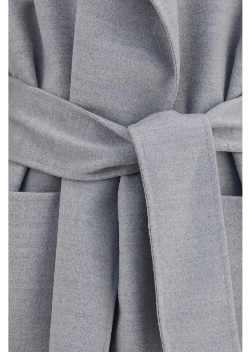 Paltoane Belted double wool Coat - Img 3