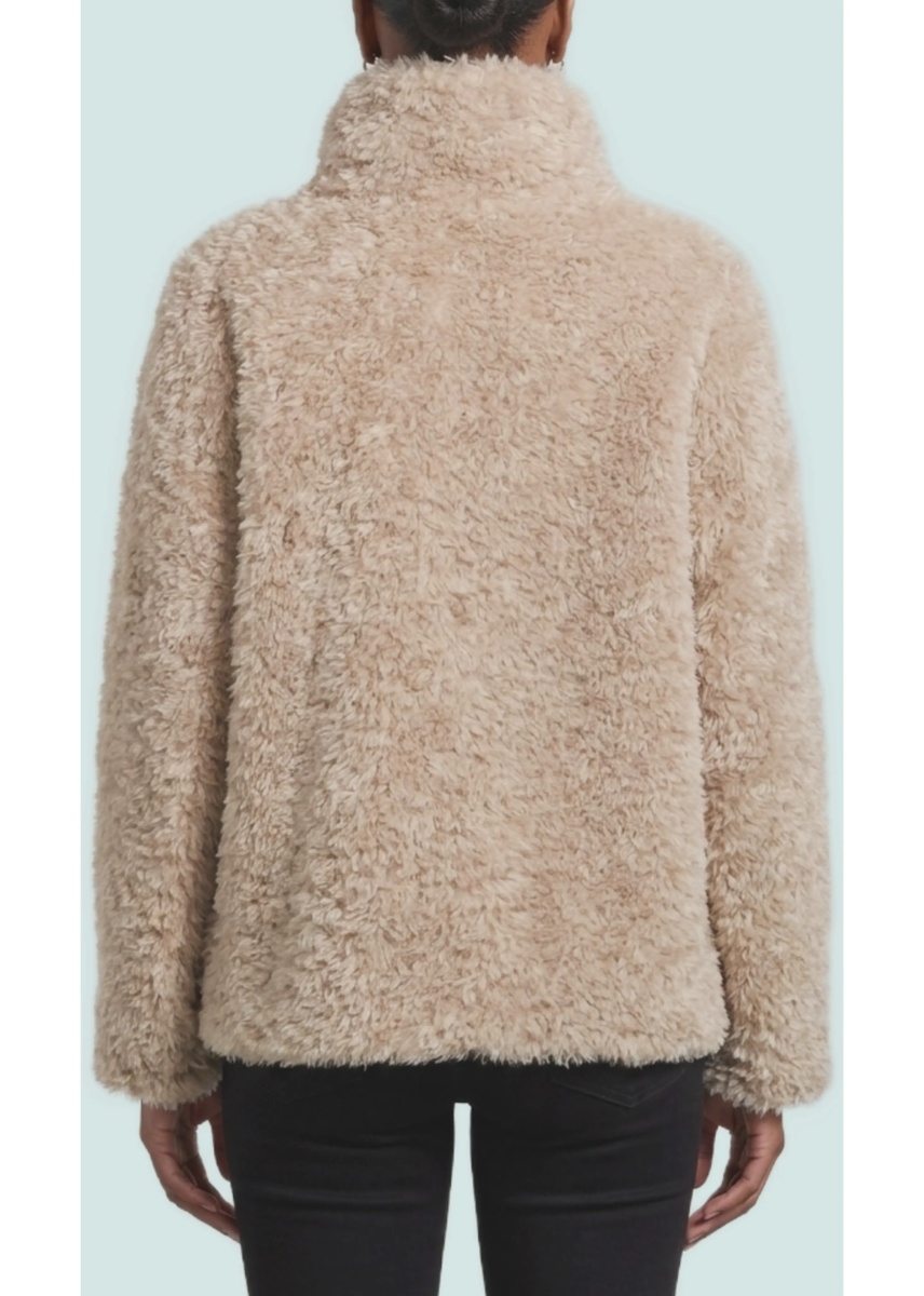 Paltoane Short Faux Fur Coat - Img 3