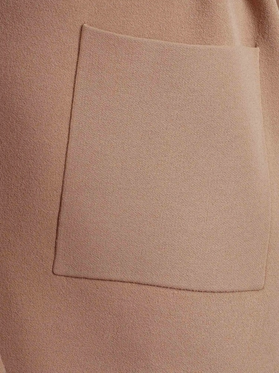 Paltoane Two-tone duster coat with belt - Img 3