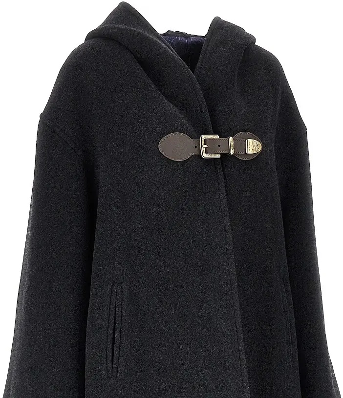 Paltoane Wool-blend oversized coat - Img 2