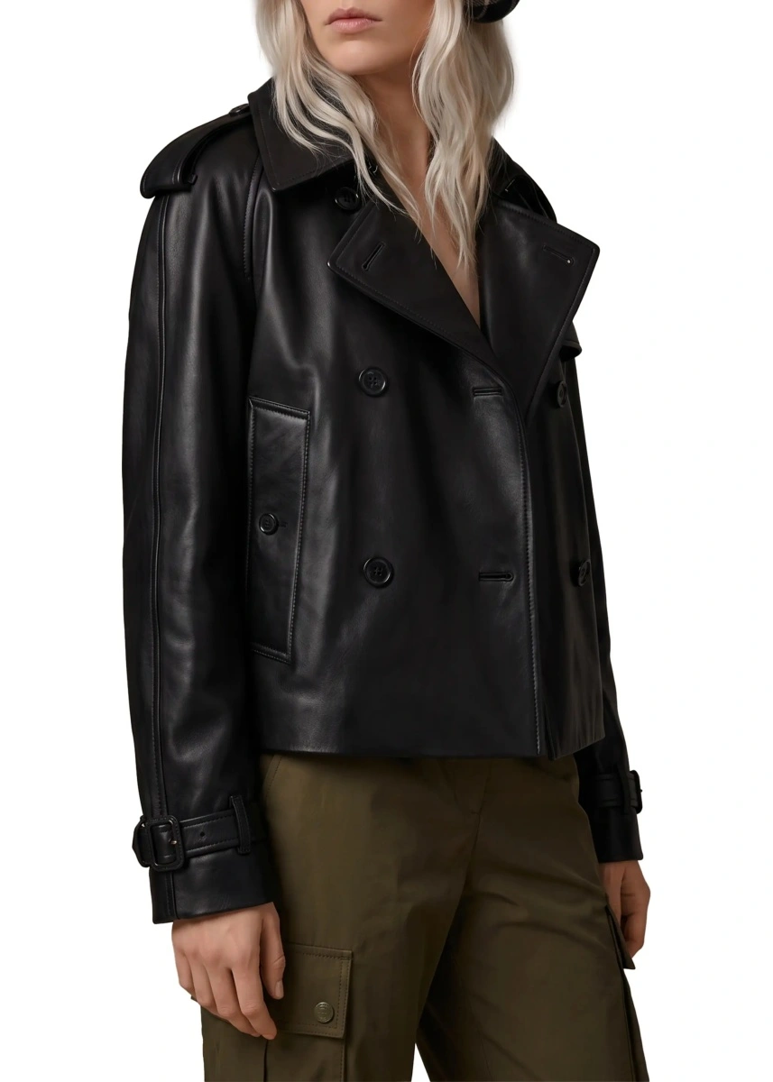 Palton Burberry negru - Img 2