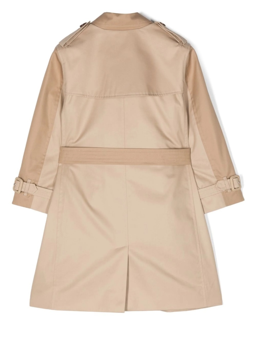 Palton Burberry neutru din bumbac - Img 2