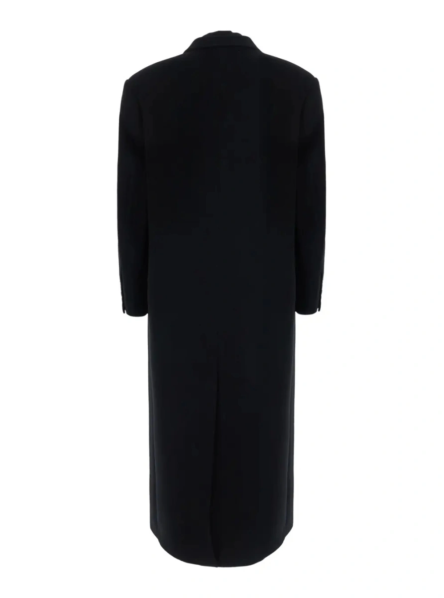 Palton IVY &amp; OAK negru din lana 'Circe' - Img 2