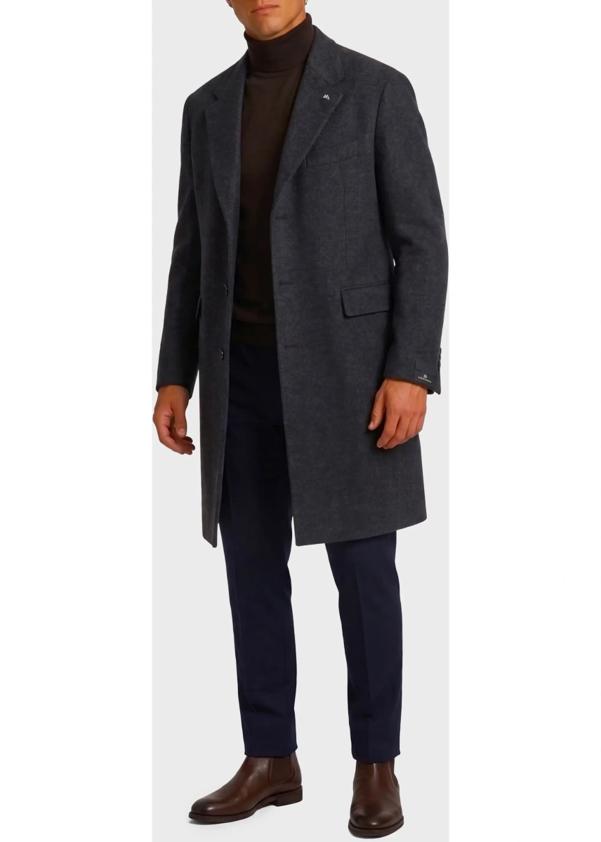 Palton Londra Pino Lerario Single-Breasted Coat - Img 2