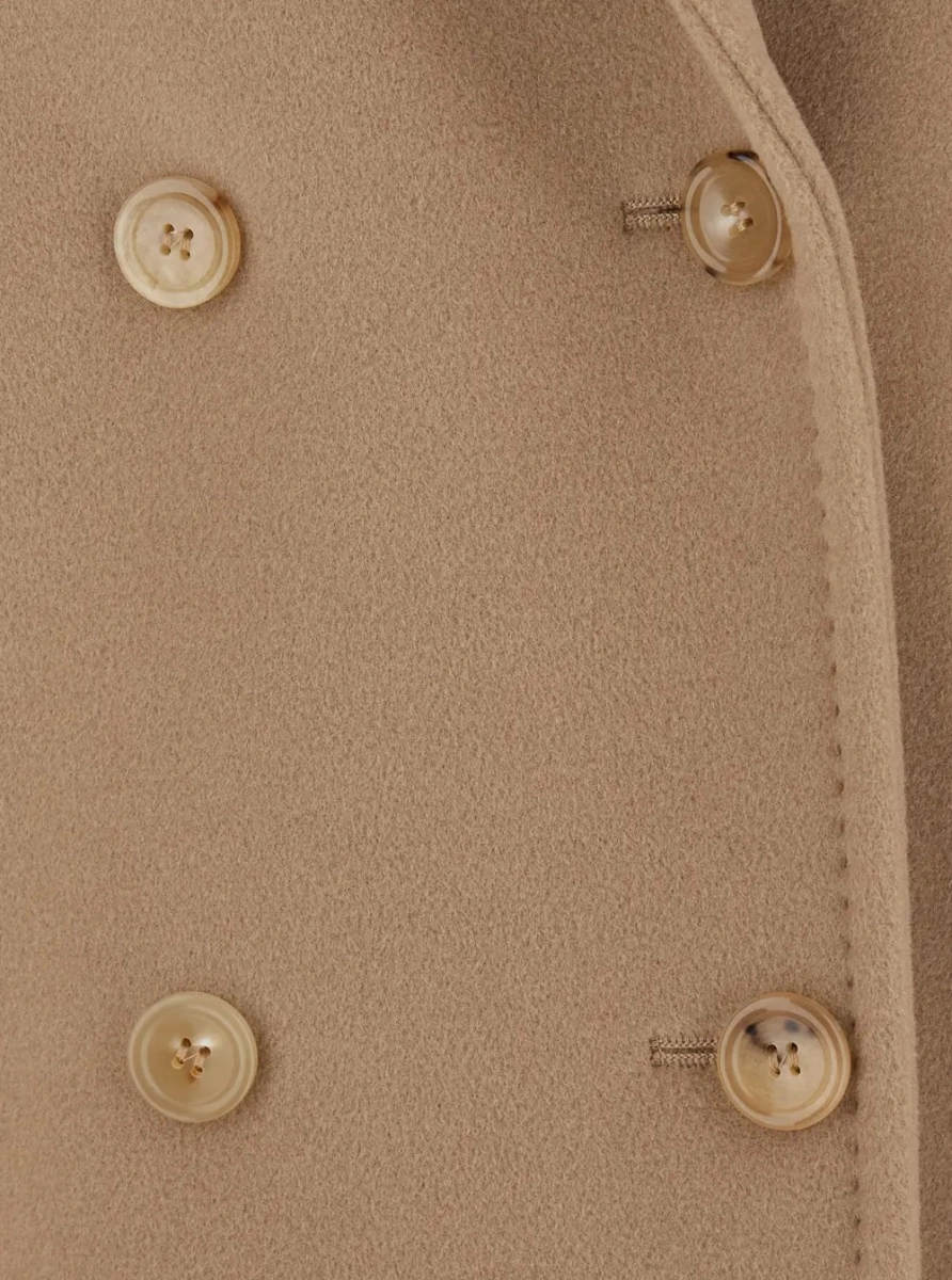 Palton Max Mara bej din lana si casmir 'Rebus' - Img 3