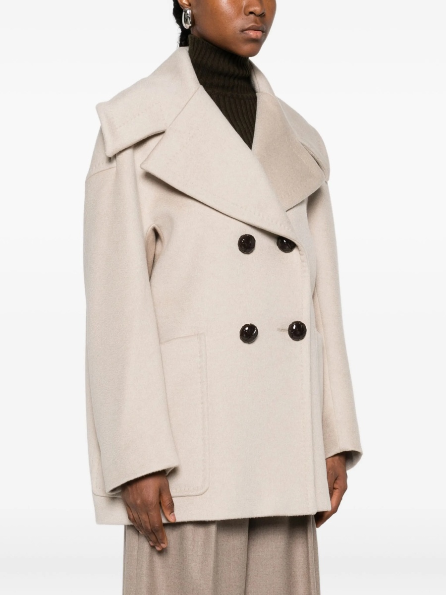 Palton Max Mara neutru - Img 3