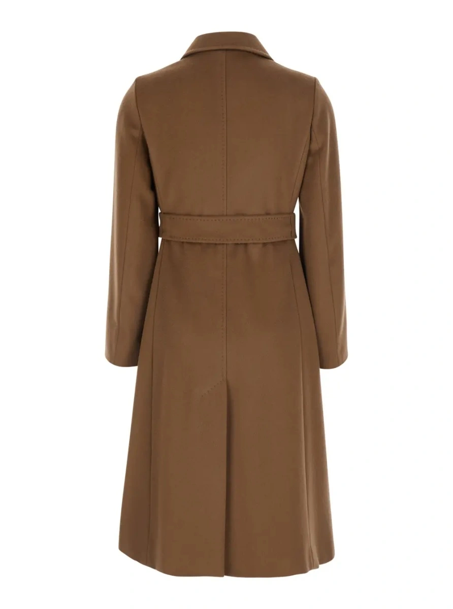 Palton MaxMara Studio maro din lana - Img 2