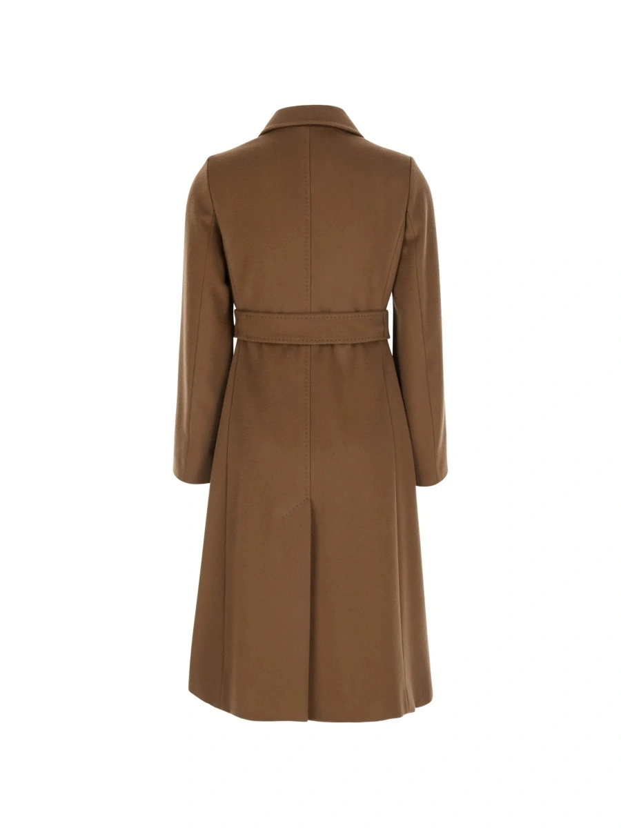 Palton MaxMara Studio maro din lana - Img 4