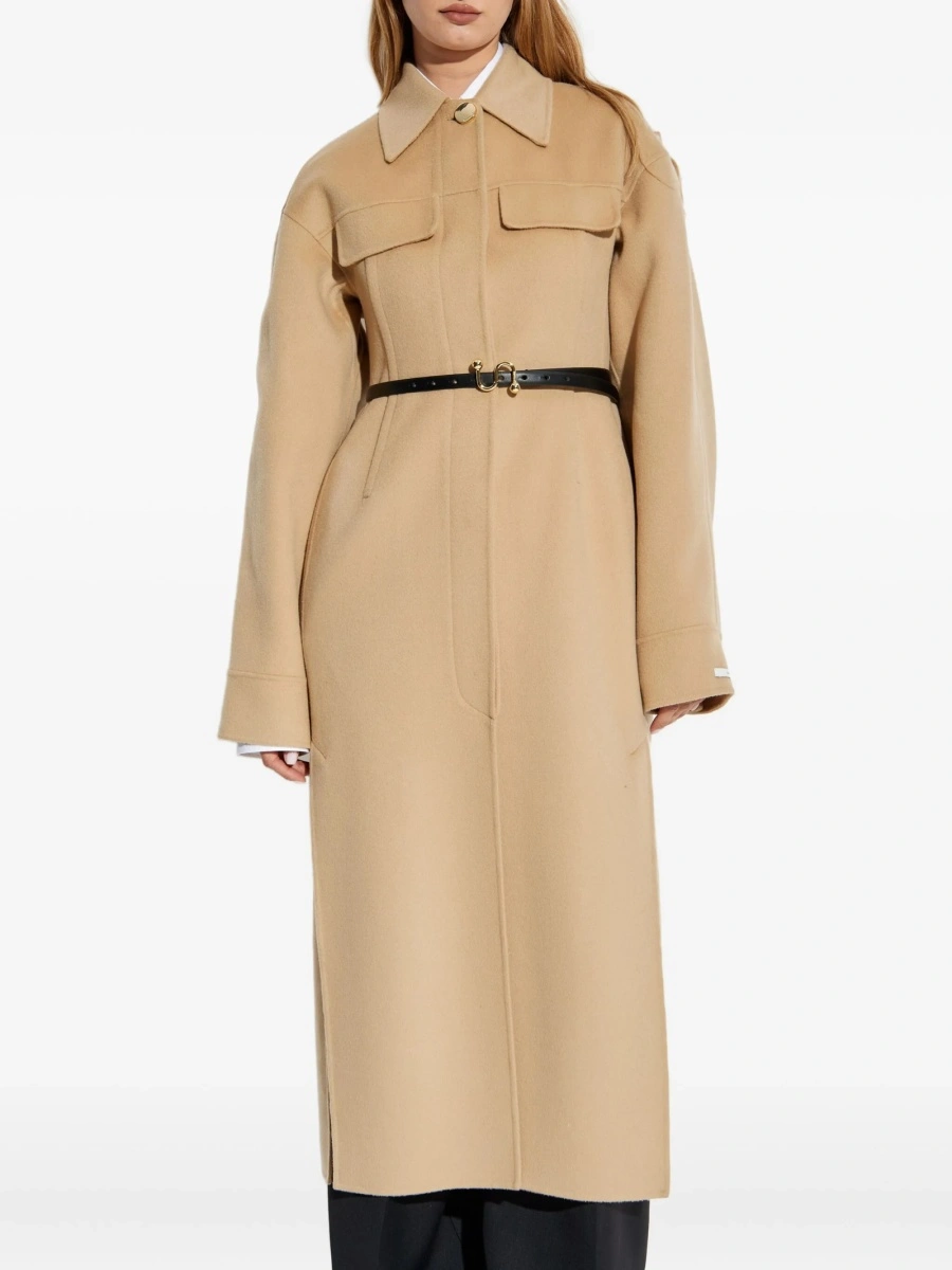 Palton SPORTMAX neutru - Img 3