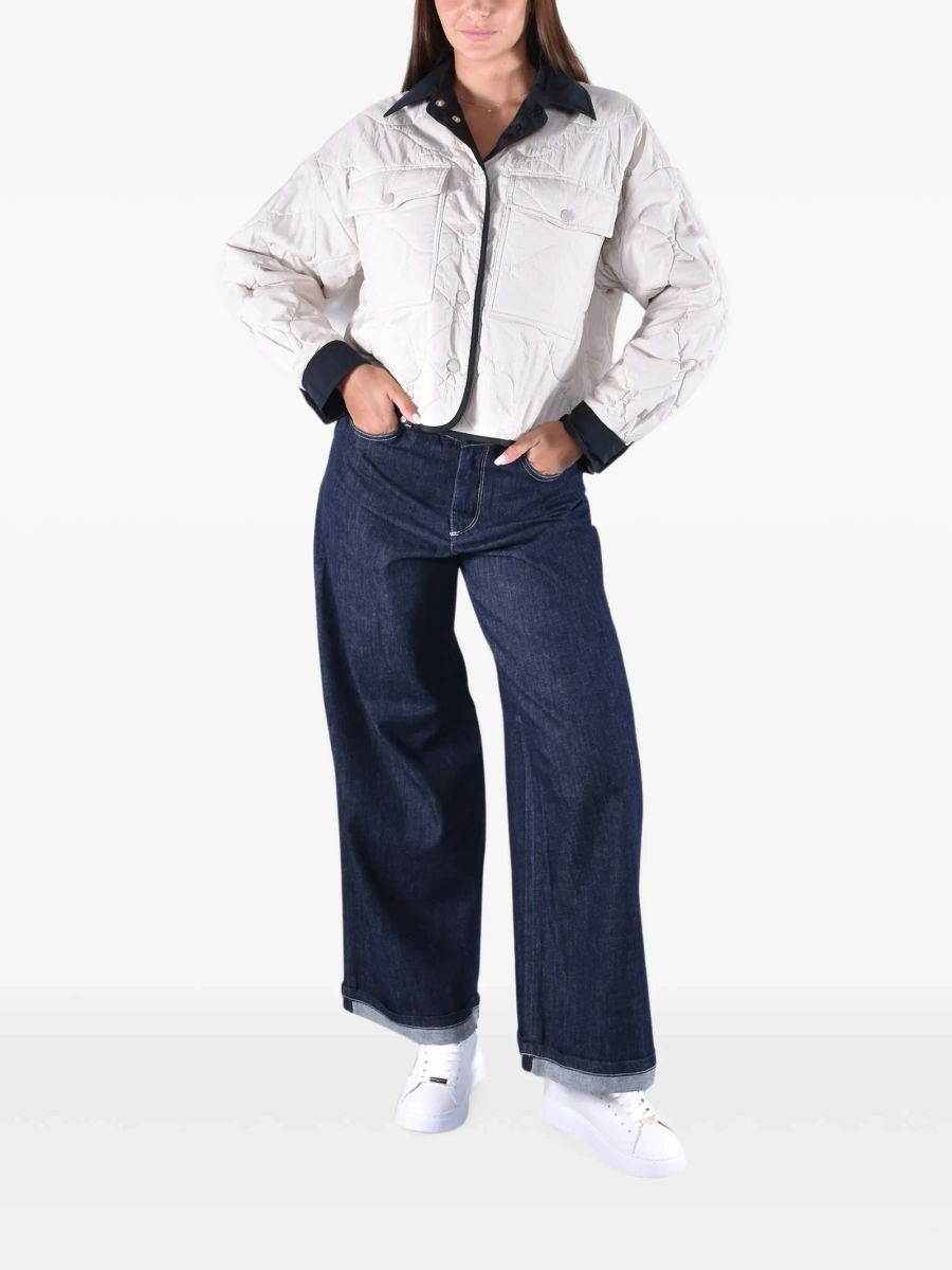 Palton Weekend MaxMara neutru din polyester - Img 2