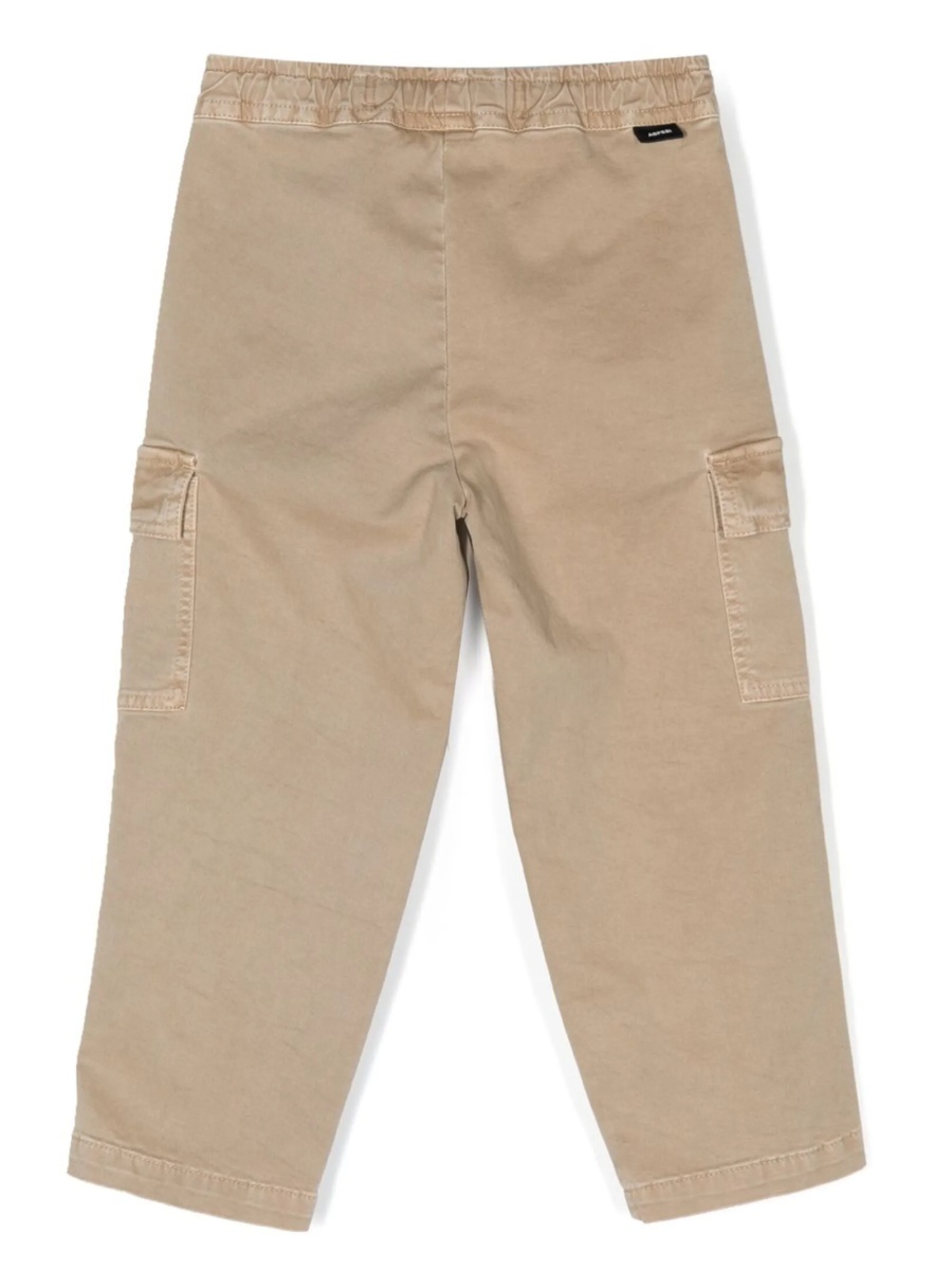 Pantaloni Aspesi neutri din bumbac si spandex/elastan - Img 2