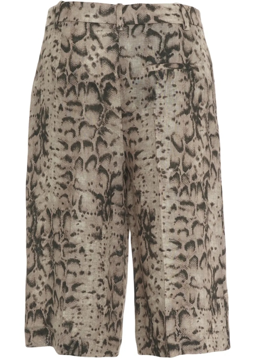 Pantaloni Bermuda shorts with phyton print 'Cattolica' - Img 4