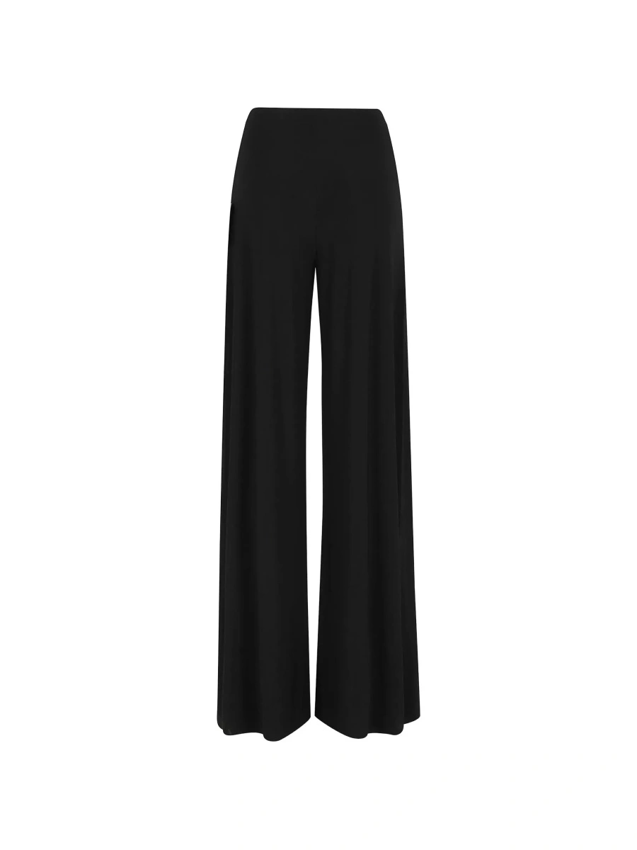 Pantaloni 'BIAS' Black Pants with elasticated waist in Tech Fabric women - Img 5