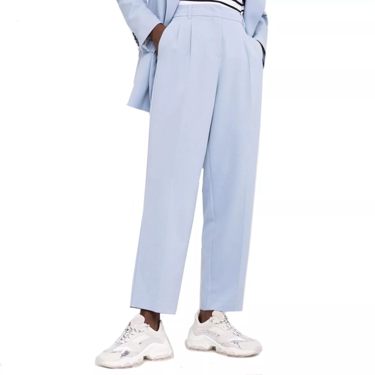 Pantaloni Blanca Vita Passiflora Tailored Trousers - Img 2