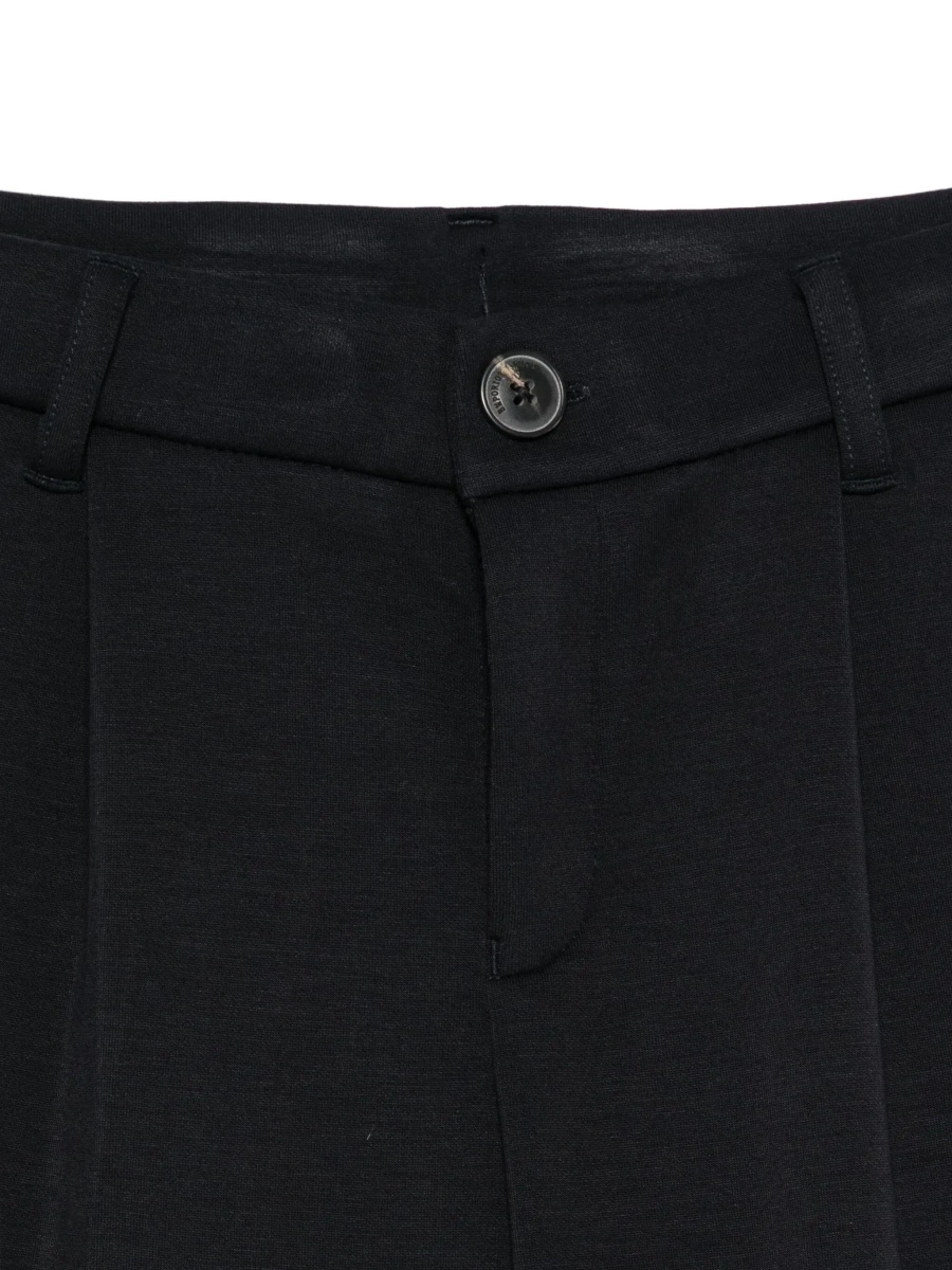 Pantaloni Blue Pants with Belt Loops and Logo Patch on the Back in Fabric Boy - Img 5