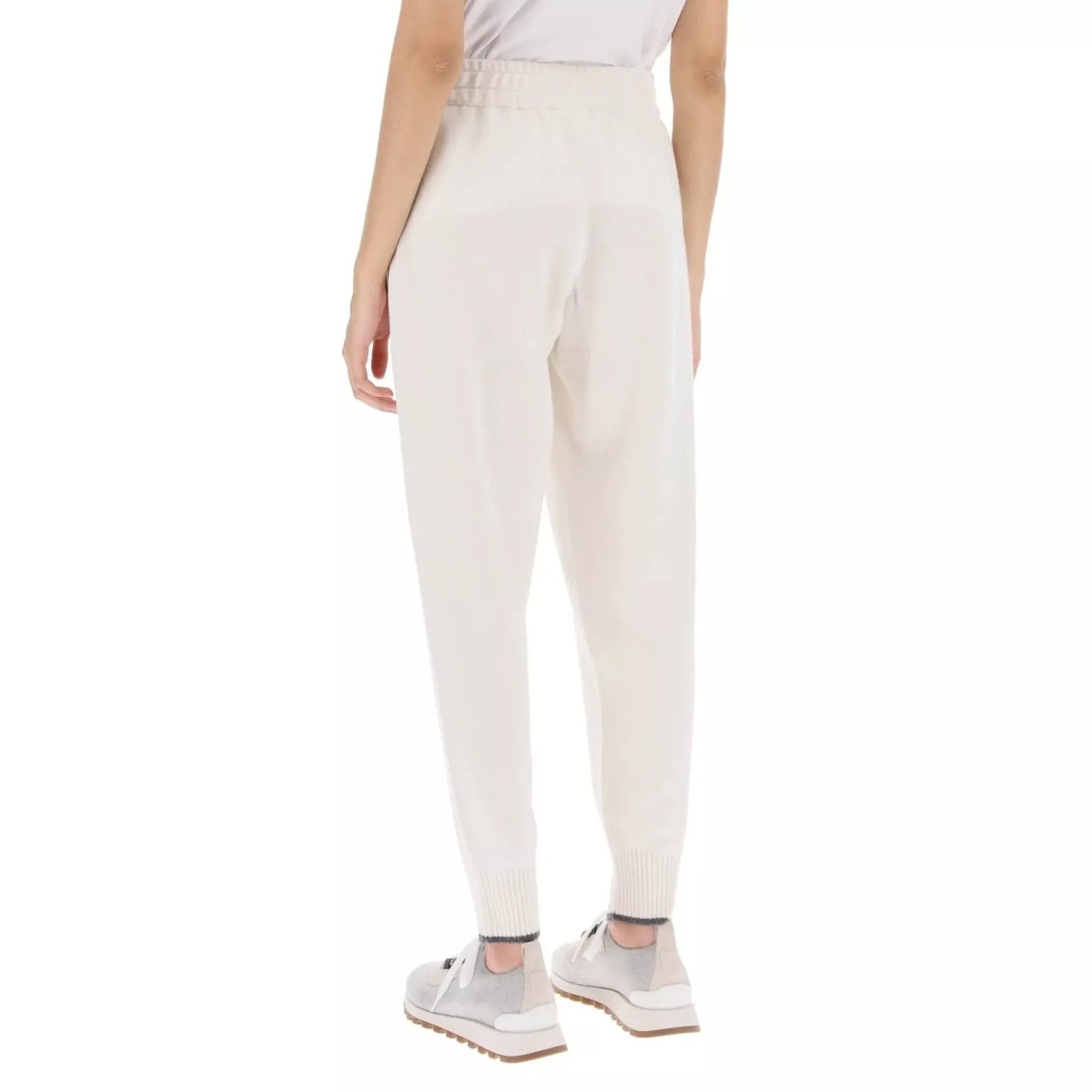 Pantaloni Brunello Cucinelli Cashmere Jogging Pants - Img 3