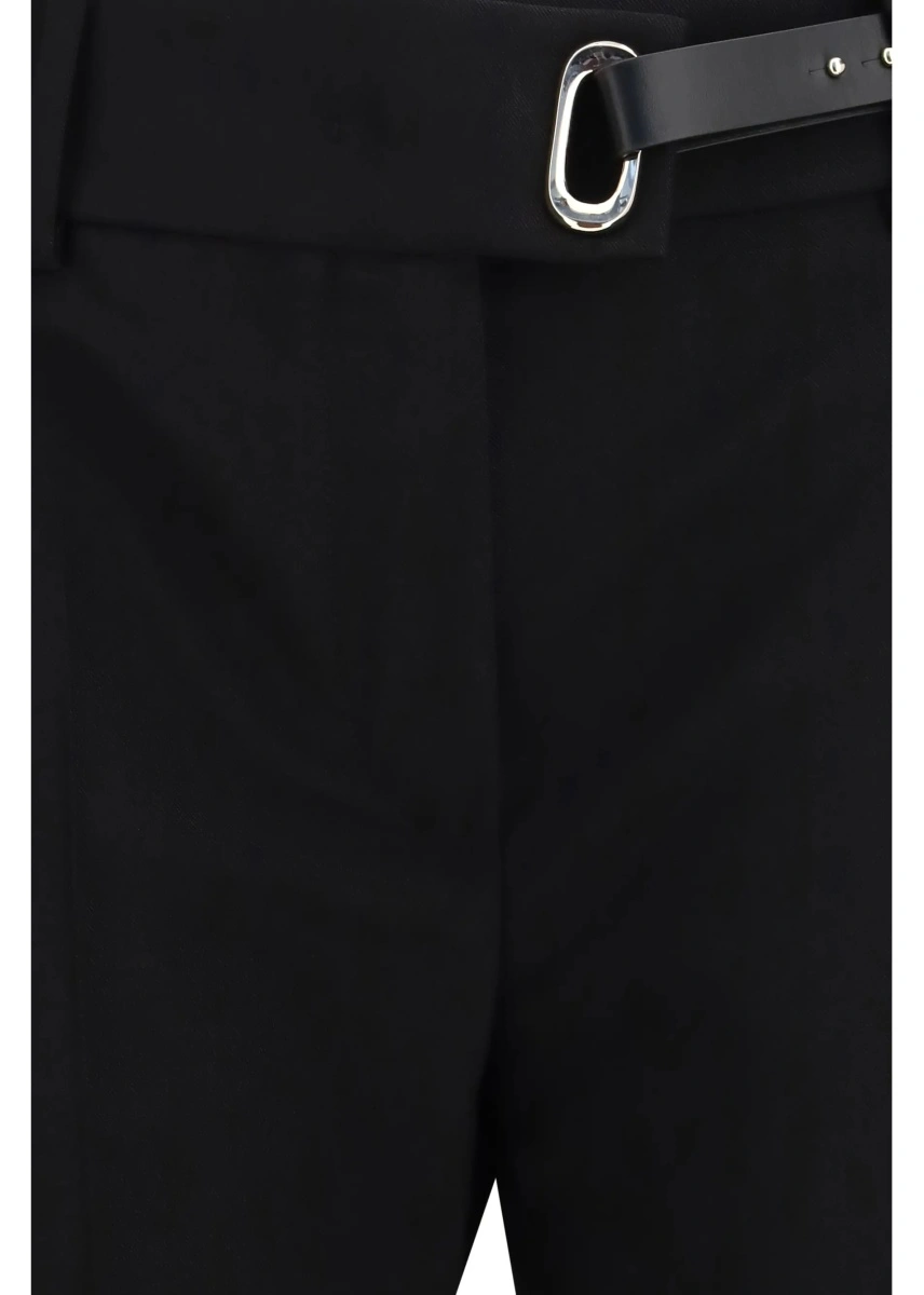 Pantaloni casual Max Mara negri - Img 3
