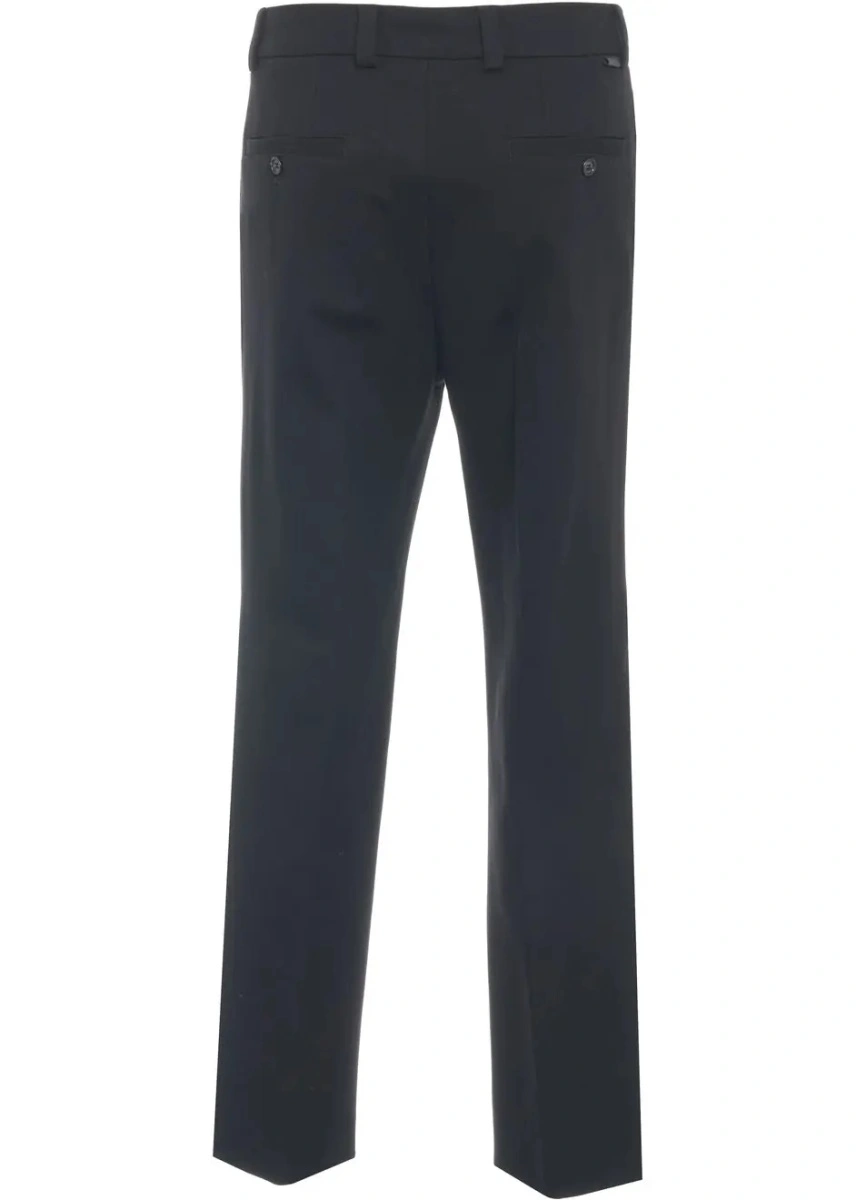 Pantaloni casual Paolo Pecora negri - Img 4