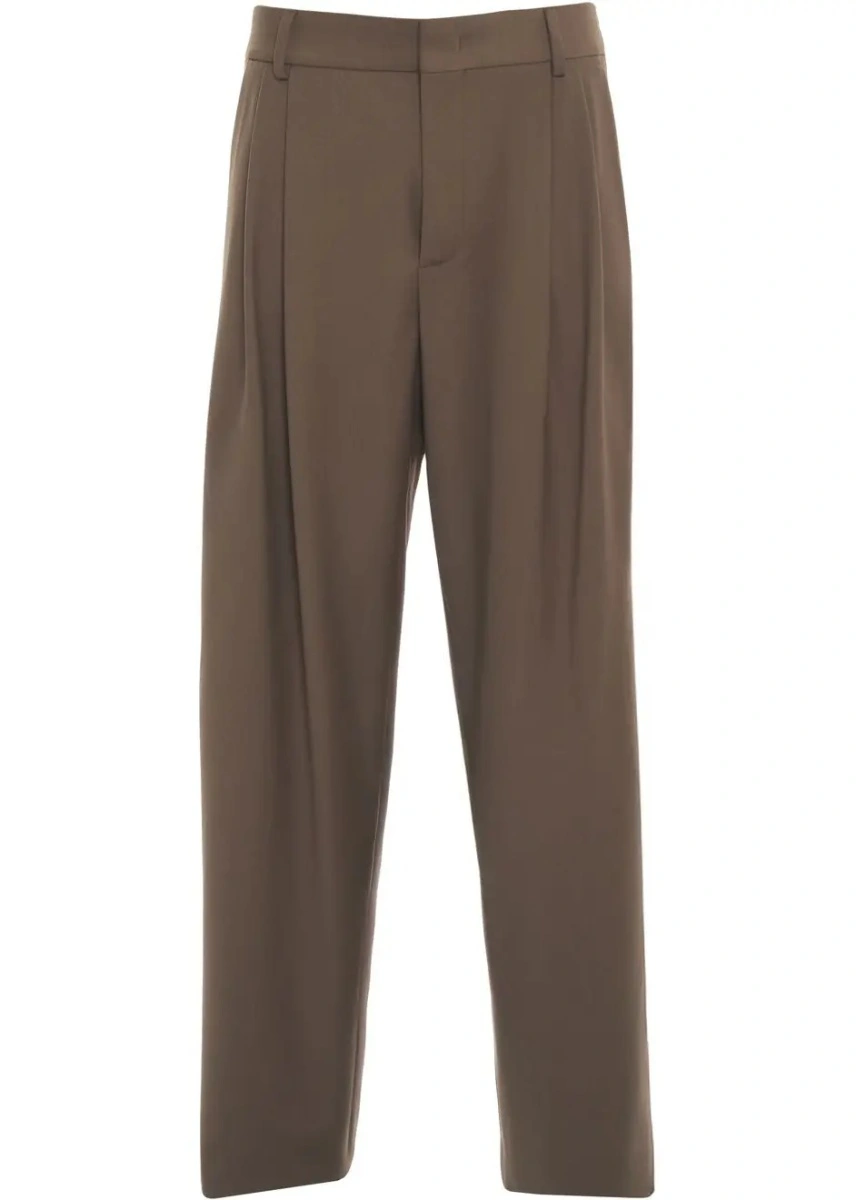 Pantaloni casual Roberto Collina maro - Img 2