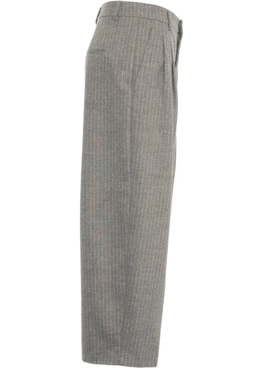 Pantaloni casual Rossi gri 'Noa Crop' - Img 3