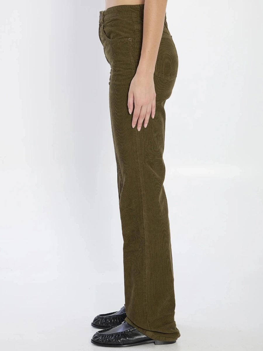 Pantaloni casual Saint Laurent verzi - Img 3