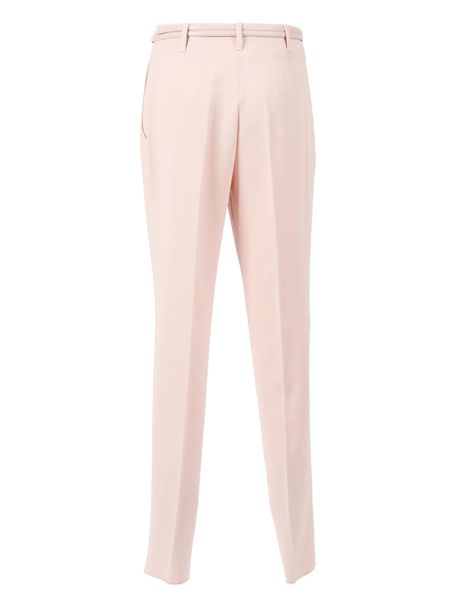 Pantaloni conici MaxMara Studio roz - Img 2