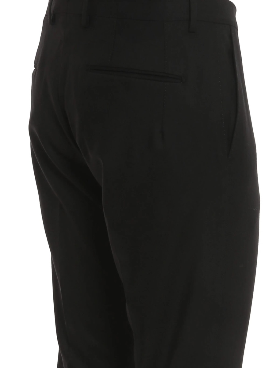 Pantaloni conici SANTANIELLO negri - Img 3