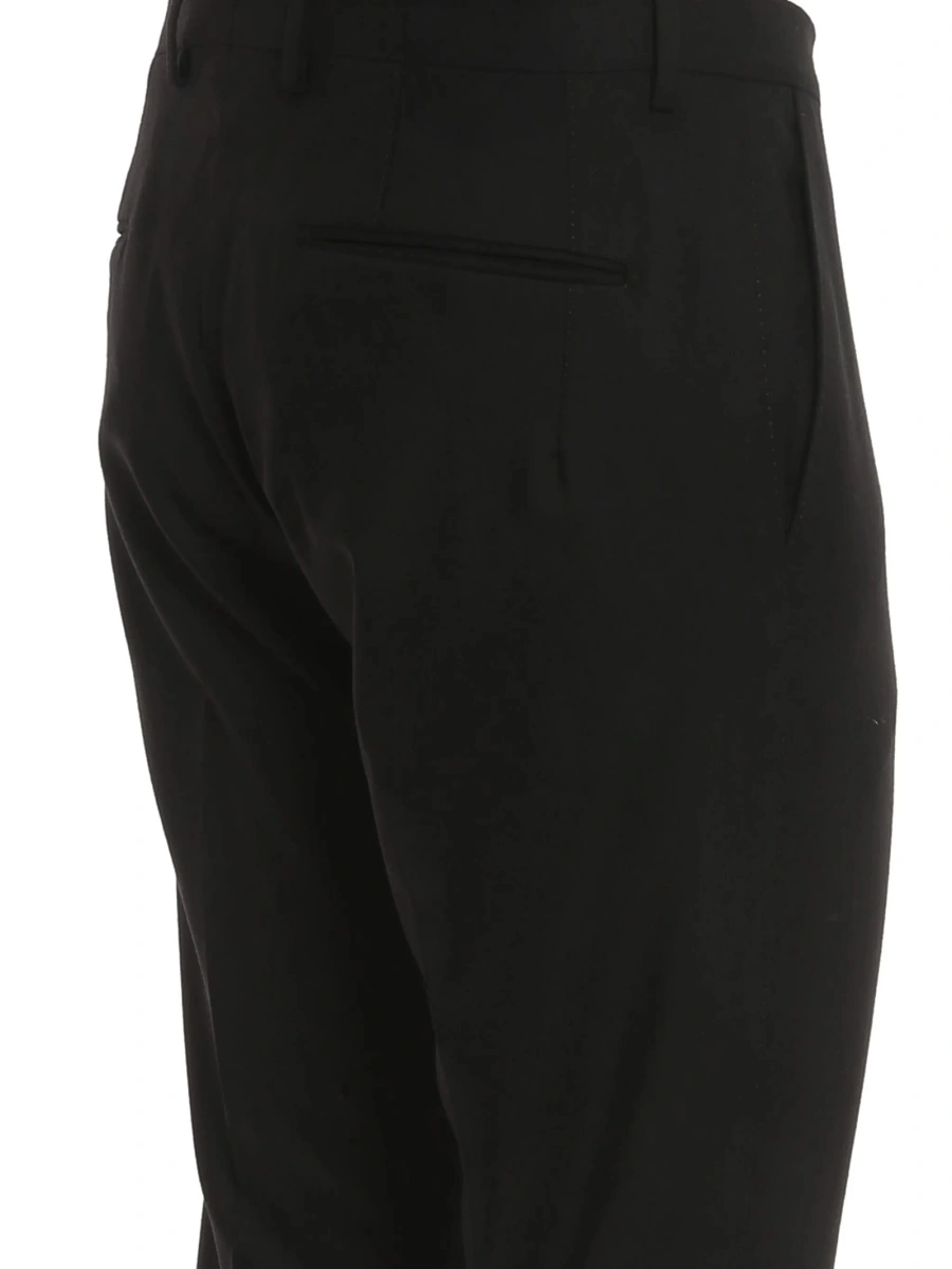Pantaloni conici SANTANIELLO negri - Img 3