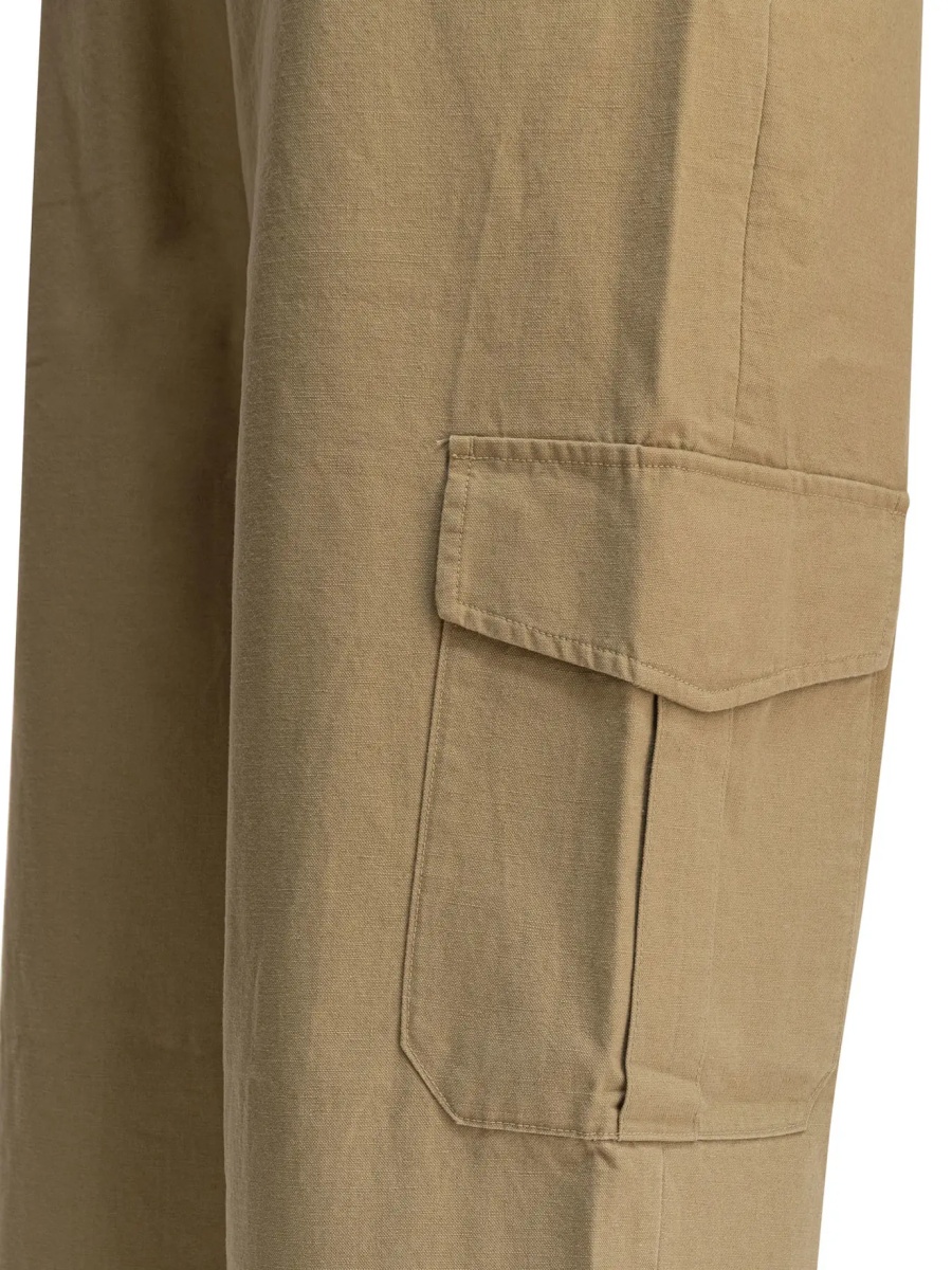 Pantaloni Cotton and linen cargo trousers - Img 4