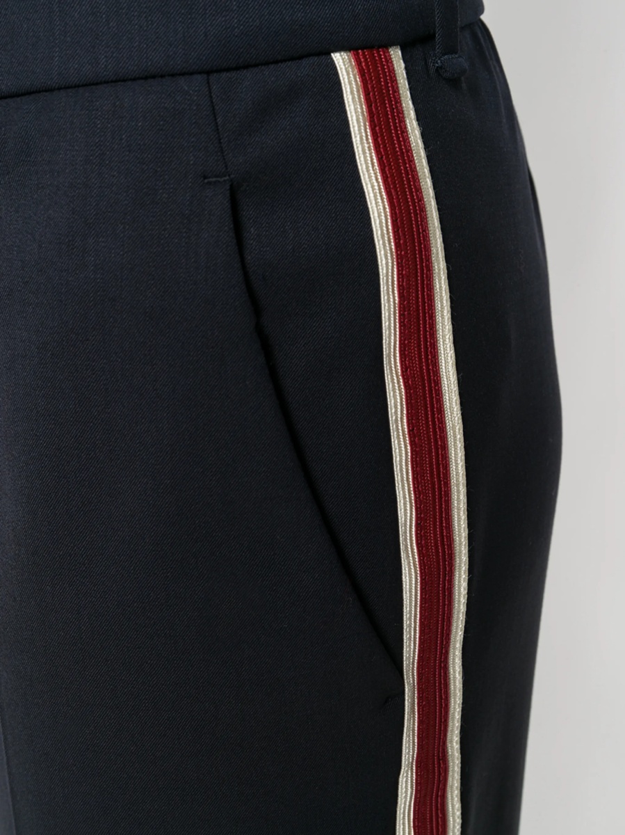 Pantaloni de trening Calvin Klein 205W39NYC albastri din lana si poliamida - Img 5