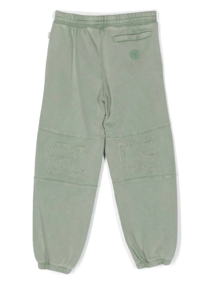 Pantaloni de trening GCDS verzi - Img 2