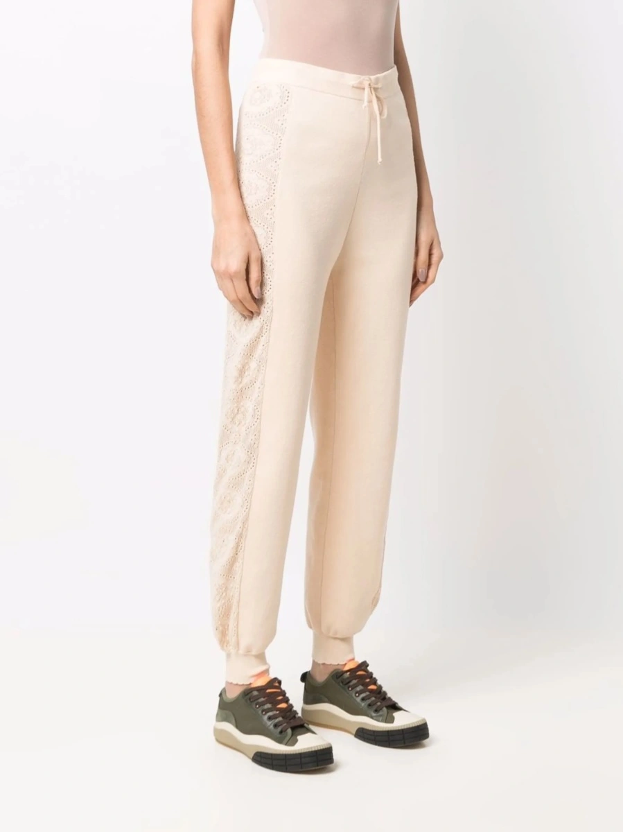 Pantaloni de trening LOVE Moschino neutri - Img 3