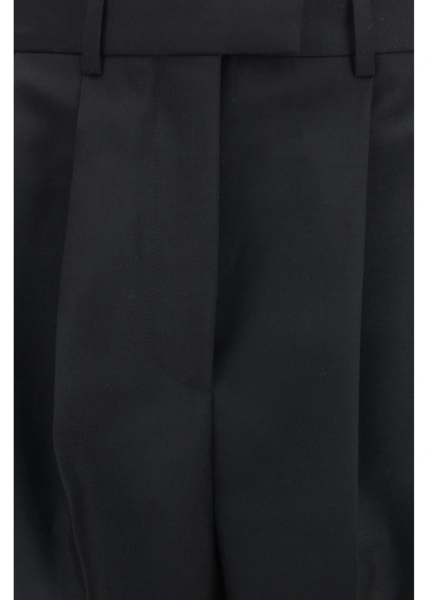 Pantaloni Double-pleat Pants in wool and mohair - Img 3