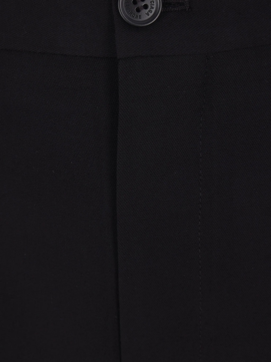 Pantaloni drepti Balenciaga negri - Img 3