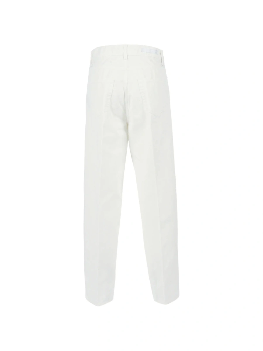 Pantaloni drepti Briglia albi - Img 2
