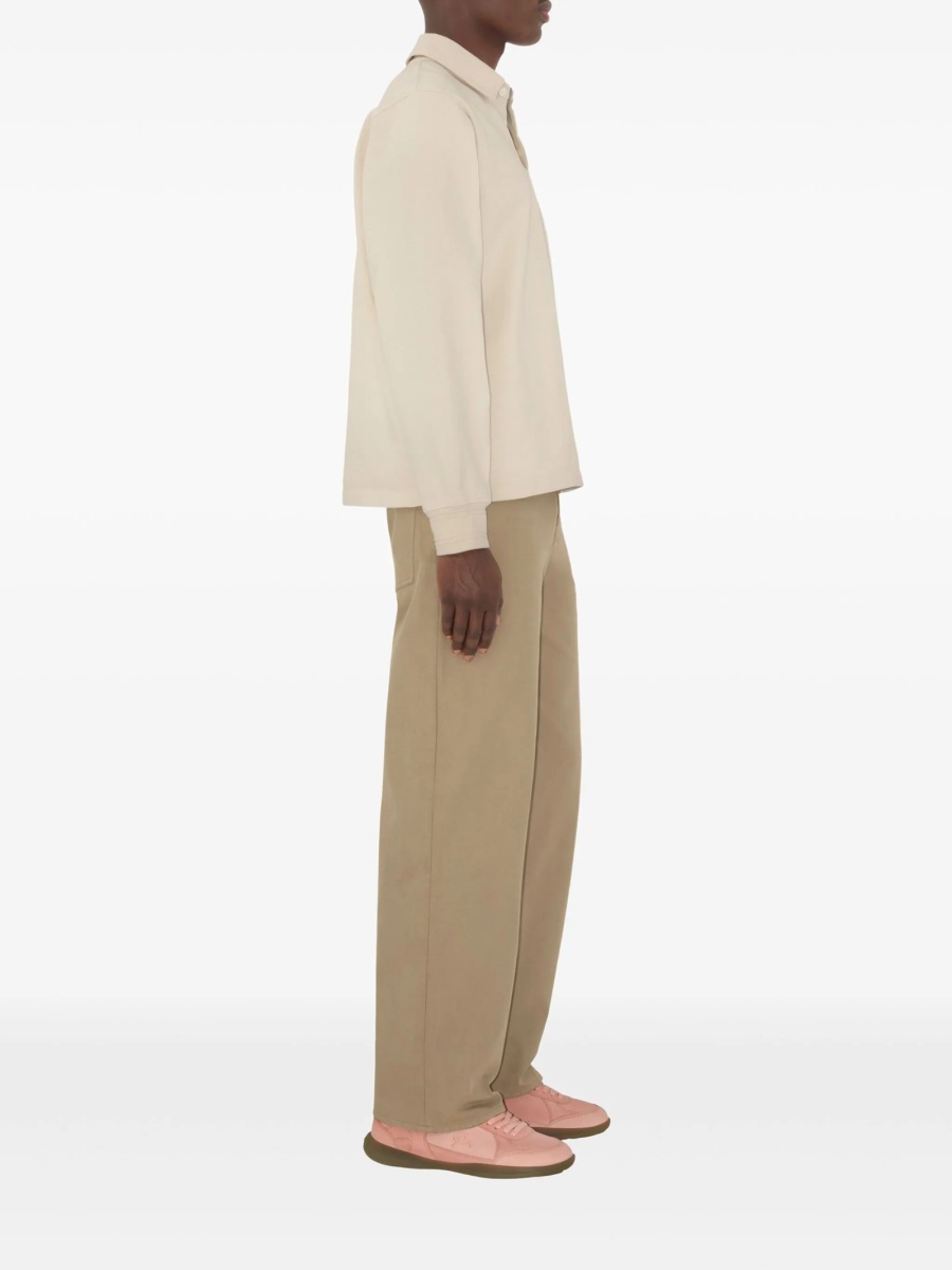 Pantaloni drepti Burberry neutri - Img 3