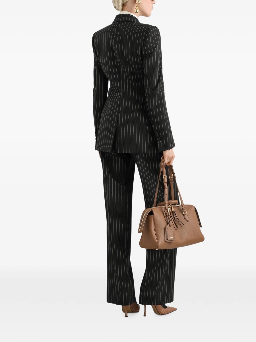 Pantaloni drepti Dolce &amp; Gabbana negri - Img 3