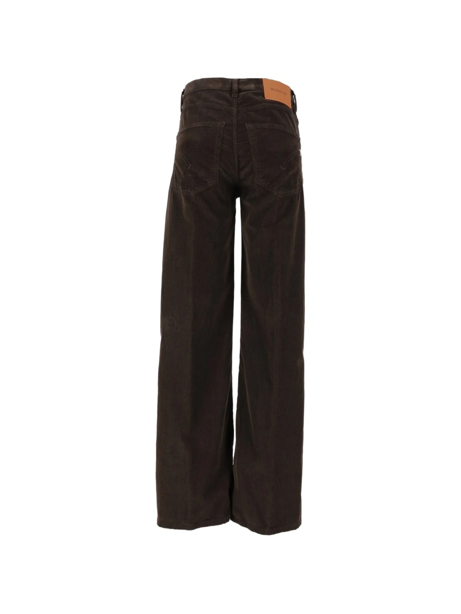 Pantaloni drepti Dondup maro - Img 2