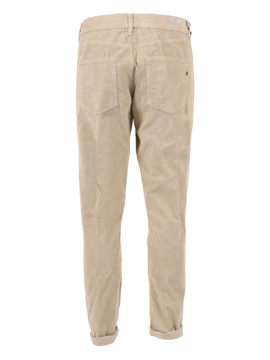 Pantaloni drepti Dondup neutri - Img 2