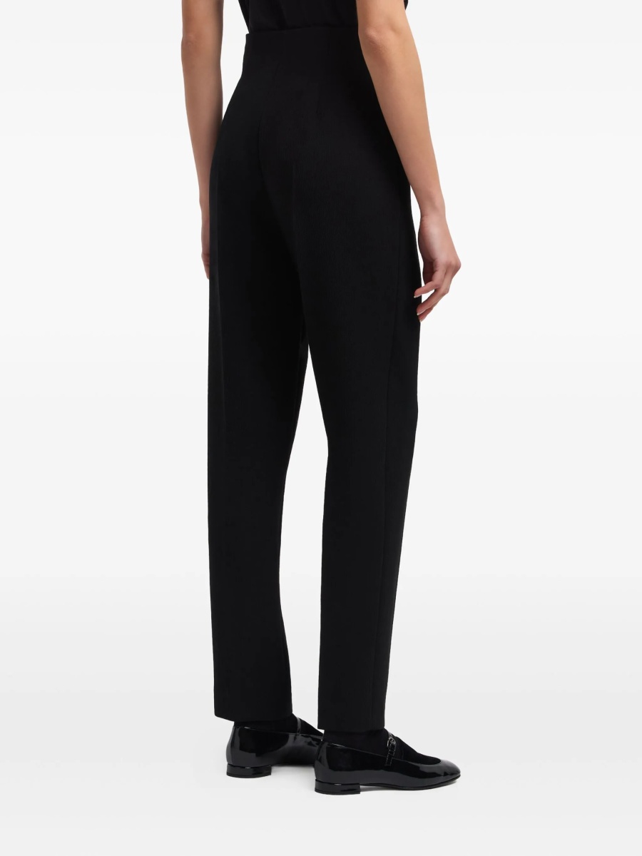 Pantaloni drepti Emporio Armani negri - Img 4