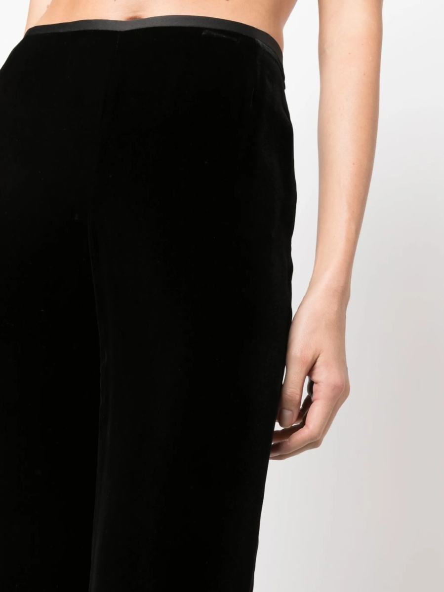 Pantaloni drepti Emporio Armani negri - Img 5