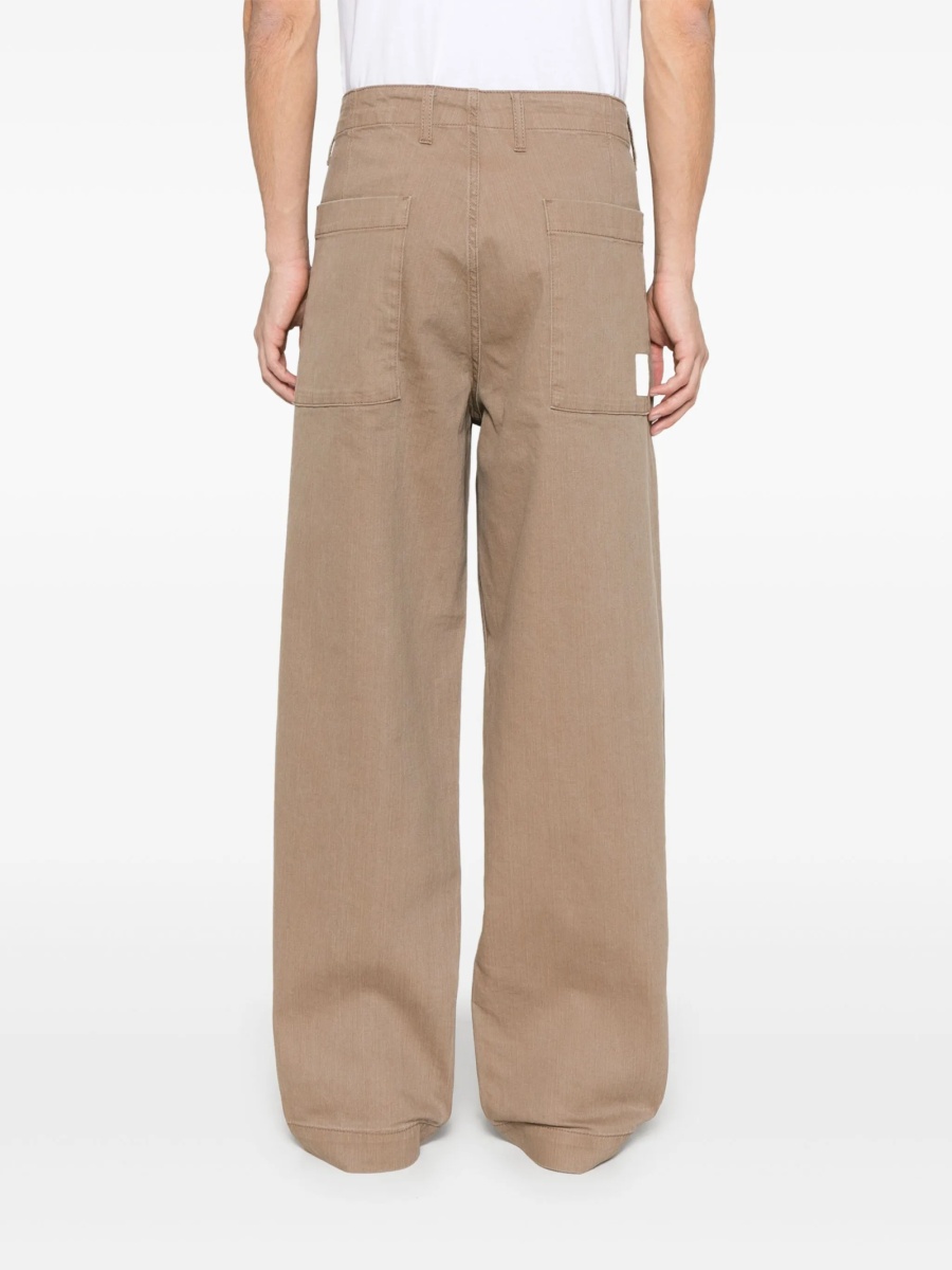 Pantaloni drepti Emporio Armani neutri - Img 4